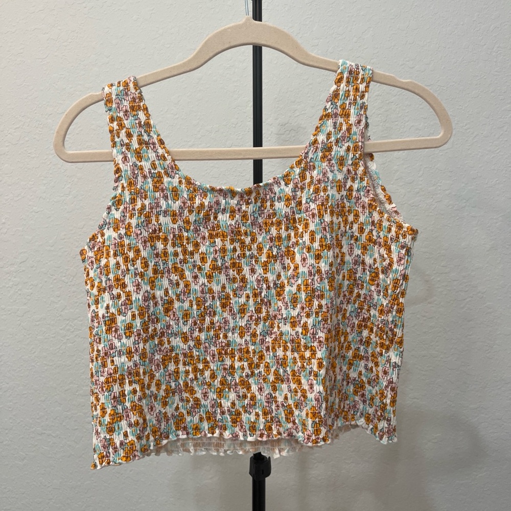 Floral Print Women's Top